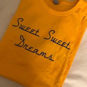 sweet dreams shirt